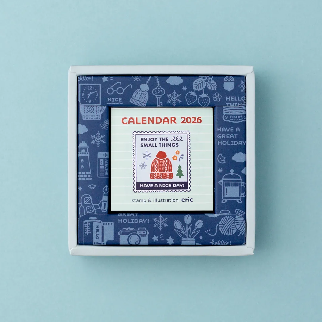 新日本 eric 座枱日曆 正方