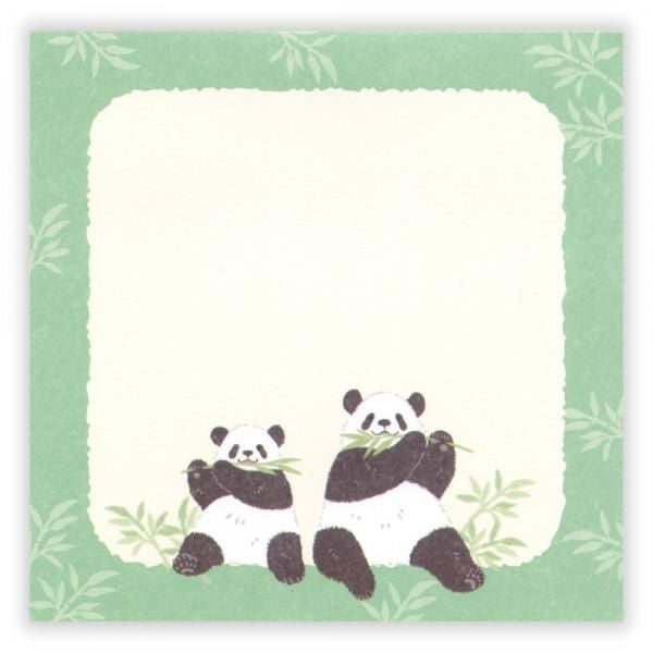 NB社 ZOOm in Animals Memopad 熊貓