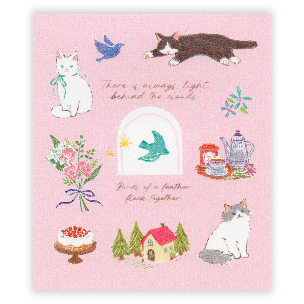NB社 my mood系列memo pad 貓