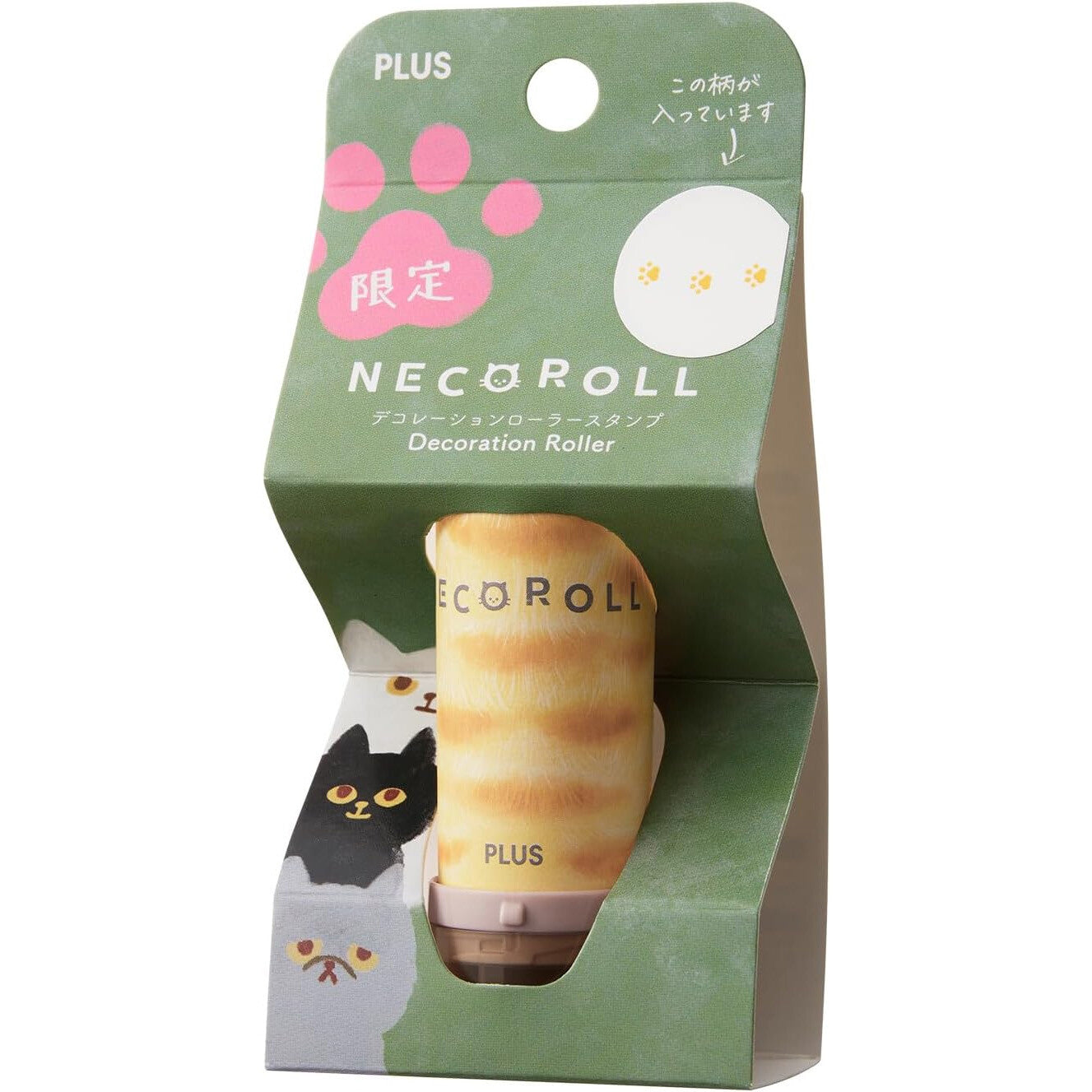 PLUS Neco Roll 貓咪 全4款