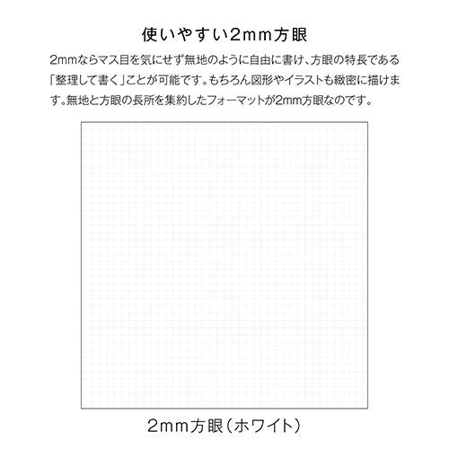 Kleid A5 refill 2mm格子