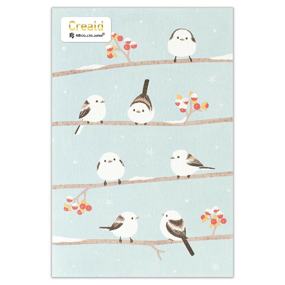 NB社 明信片 冬之長尾山雀