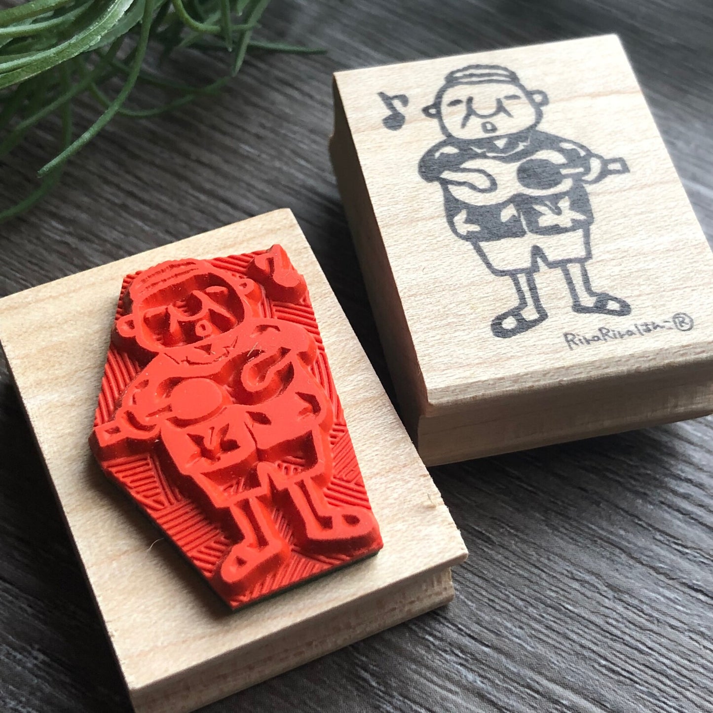 RiraRira印章 岩井係長的Ukulele