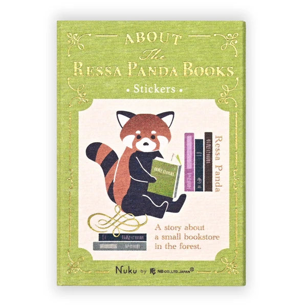 NB社 RESSA系列 小熊貓書店 盒裝貼紙