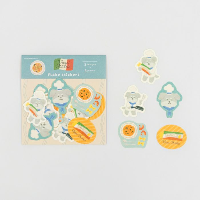 古川紙工 貼紙 意粉狗