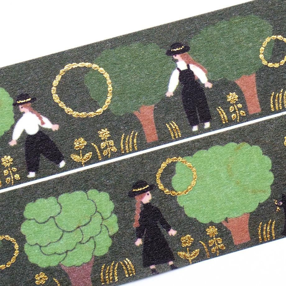 表現社 Necktie紙膠帶 綠