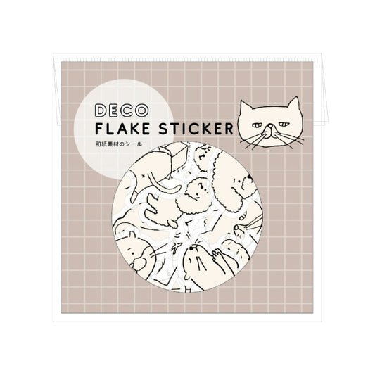 EL COMMUN Deco Flake sticker tickle