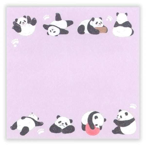 NB社 ZOOm in Animals Memopad 熊貓