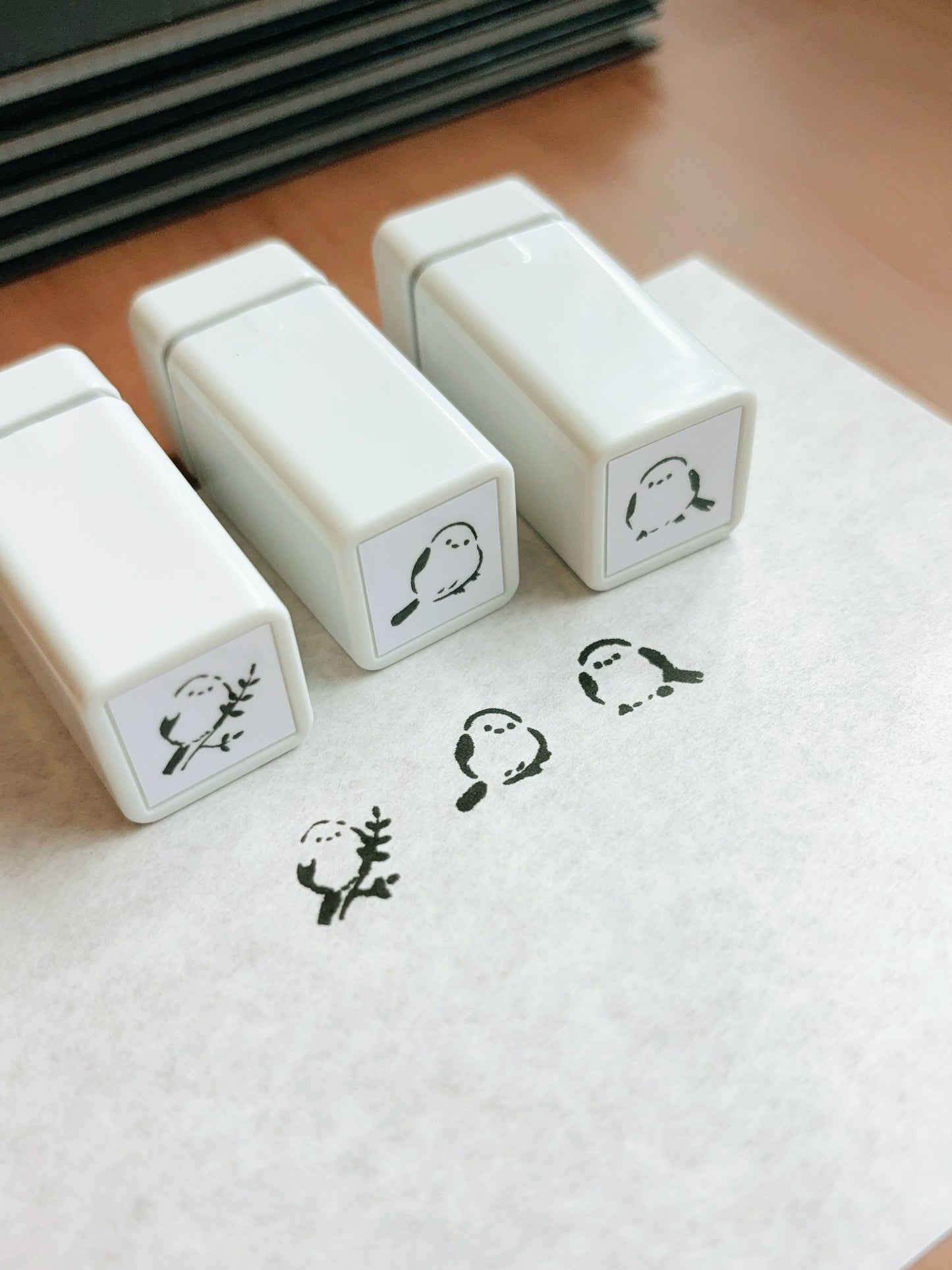 印章工房 滲透印 長尾山雀