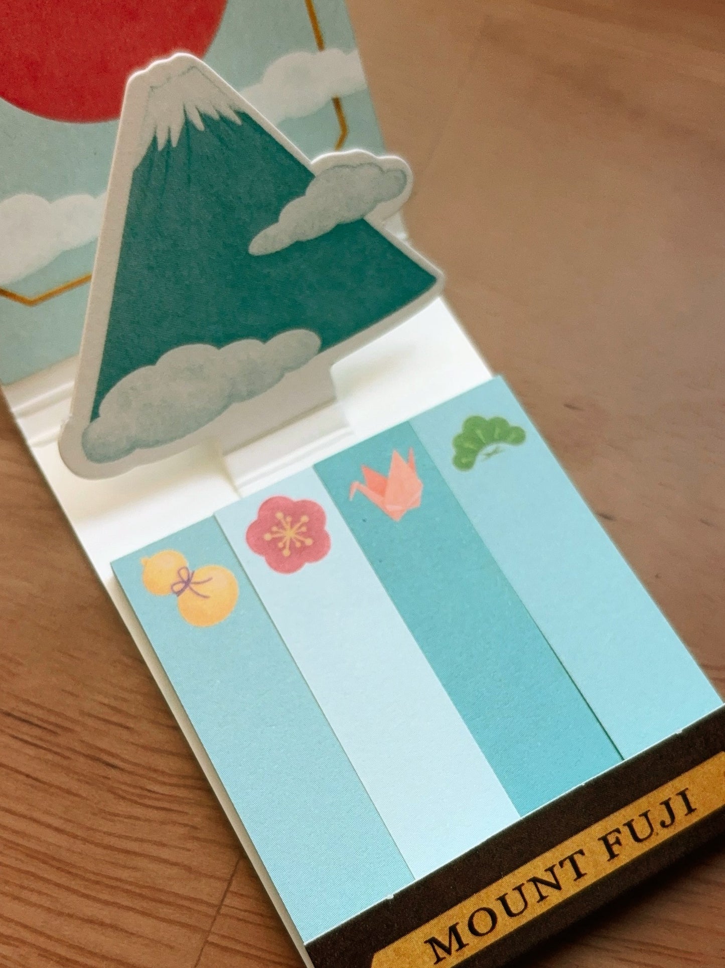 紙季彩々 彈出memo本 富士山