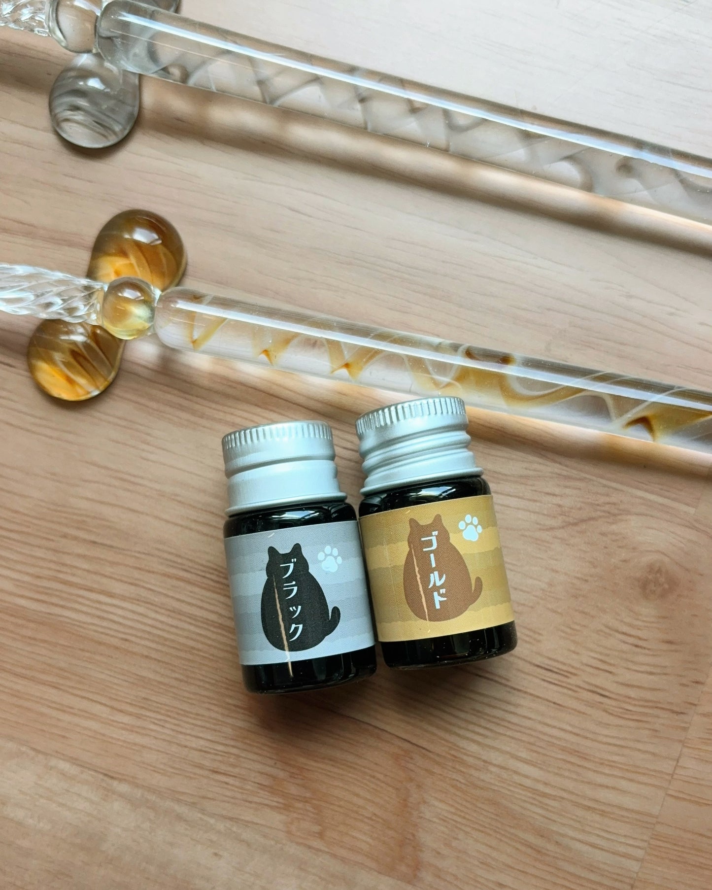 貓之手 玻璃沾水筆