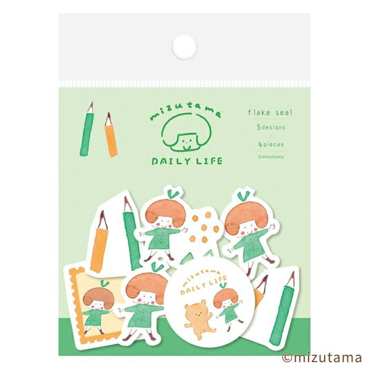 「日本限定」古川紙工 貼紙 Mizutama 快樂繪畫