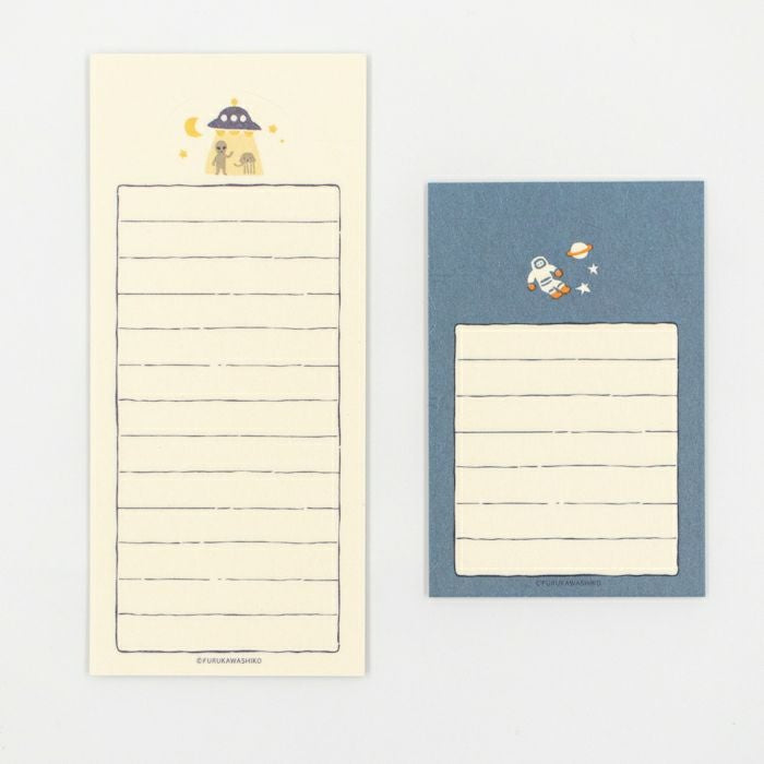 古川紙工 memo書籤 宇宙人