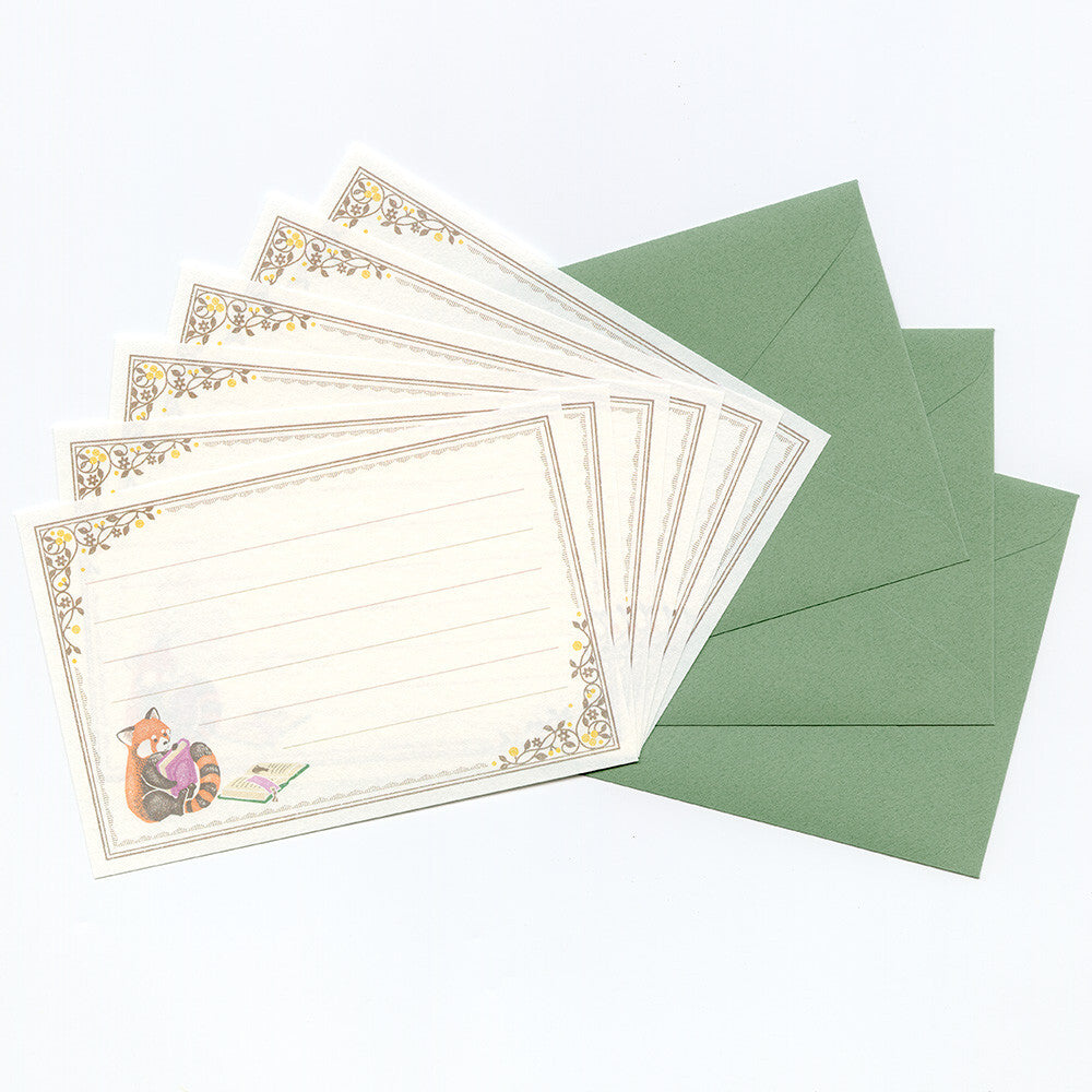 NB社 RESSA系列 小熊貓書店 mini letter set