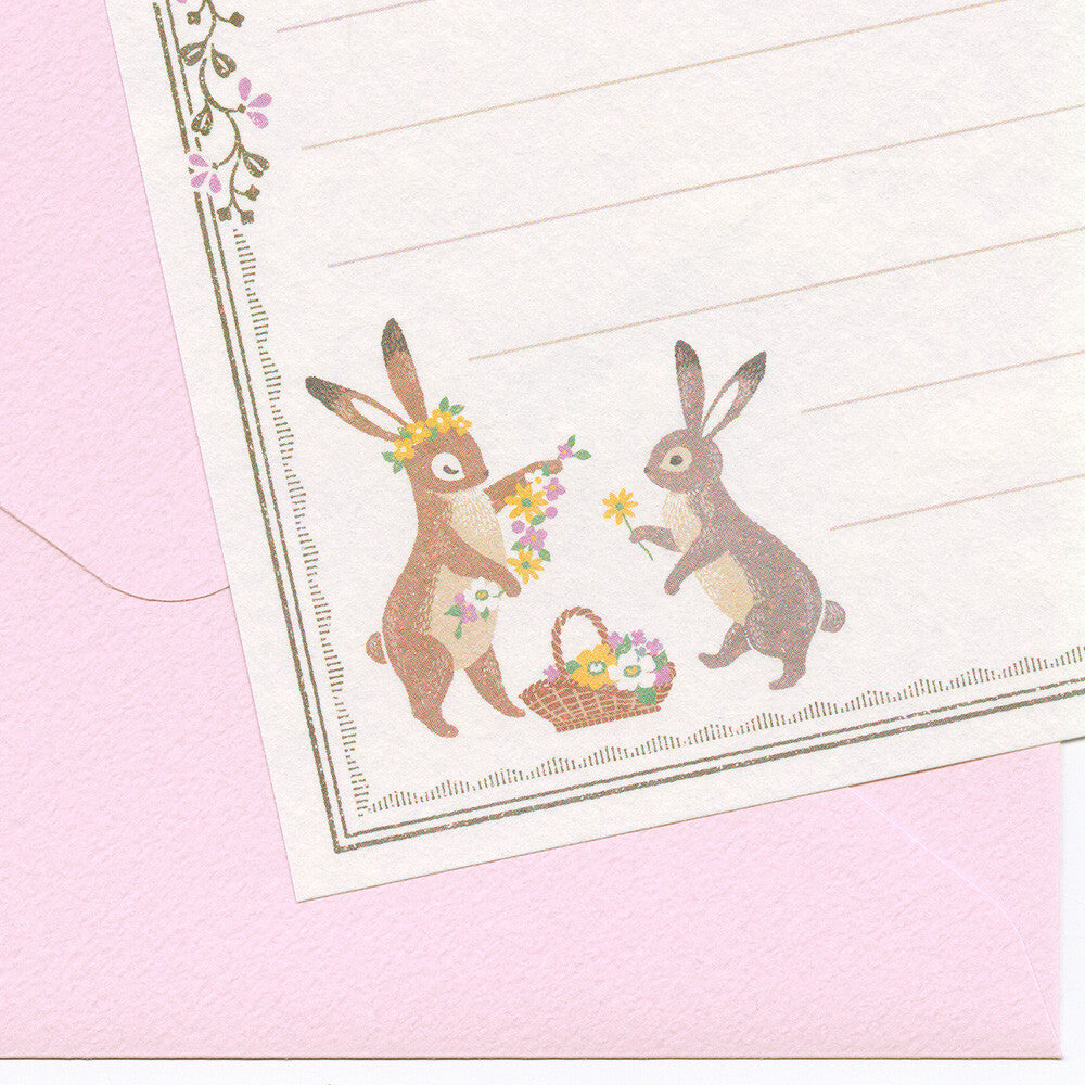 NB社 RESSA系列 花花兔子 mini letter set (副本)