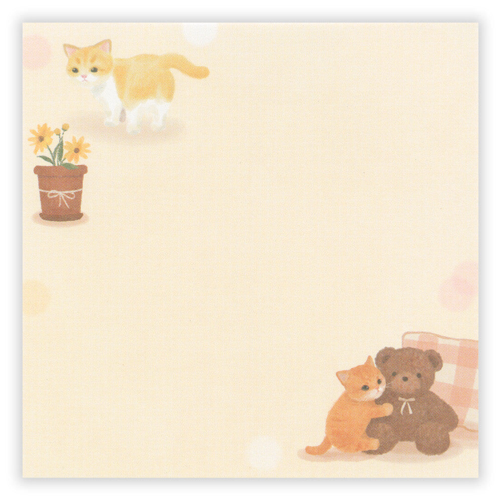 NB社 memo pad 貓咪