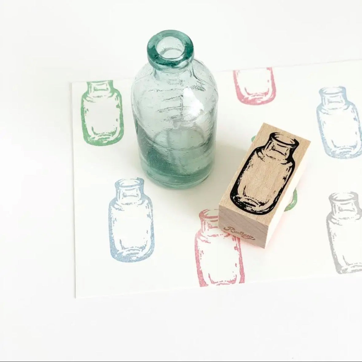 Redbug印章 玻璃瓶