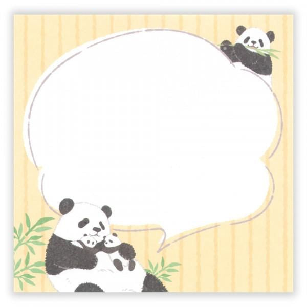 NB社 ZOOm in Animals Memopad 熊貓