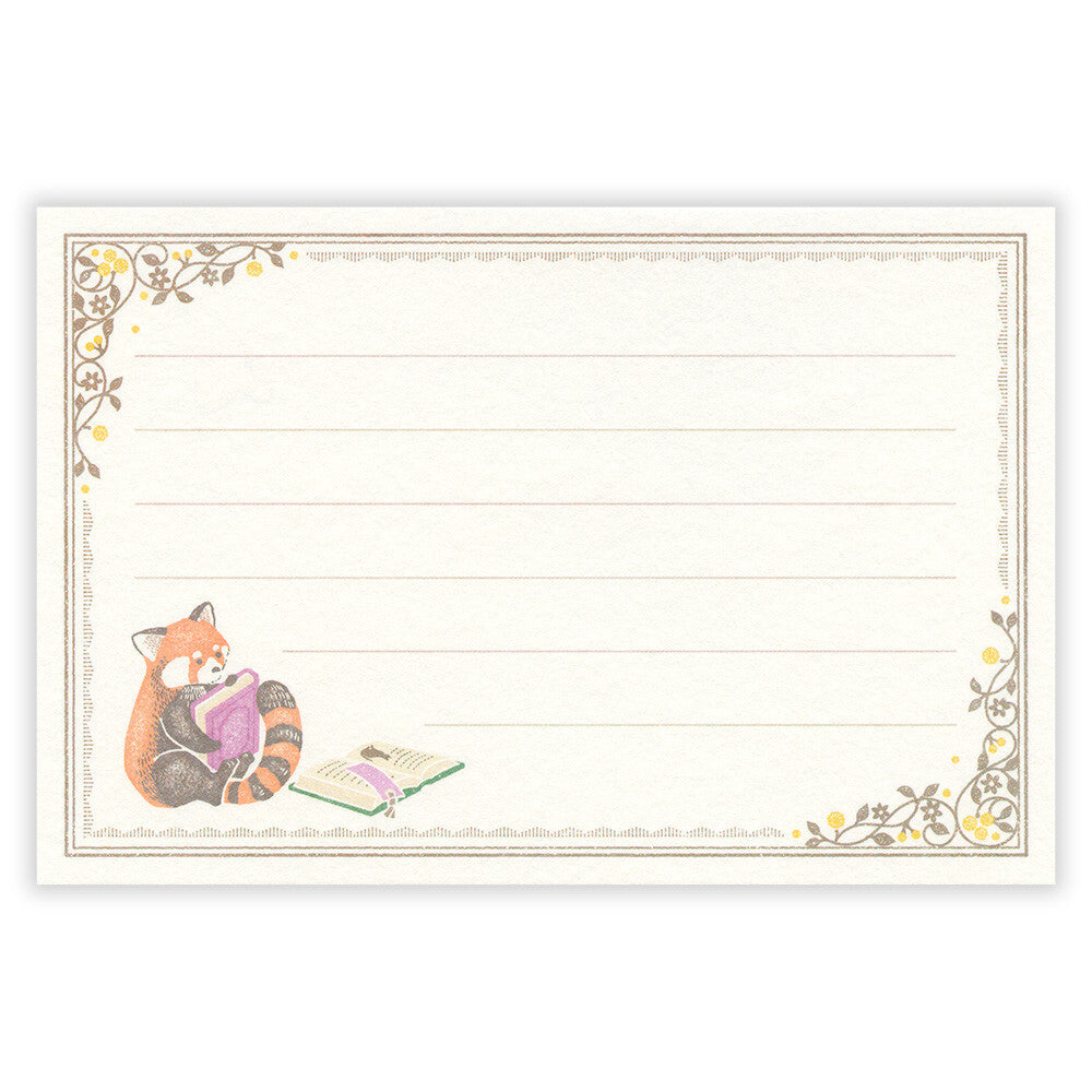 NB社 RESSA系列 小熊貓書店 mini letter set