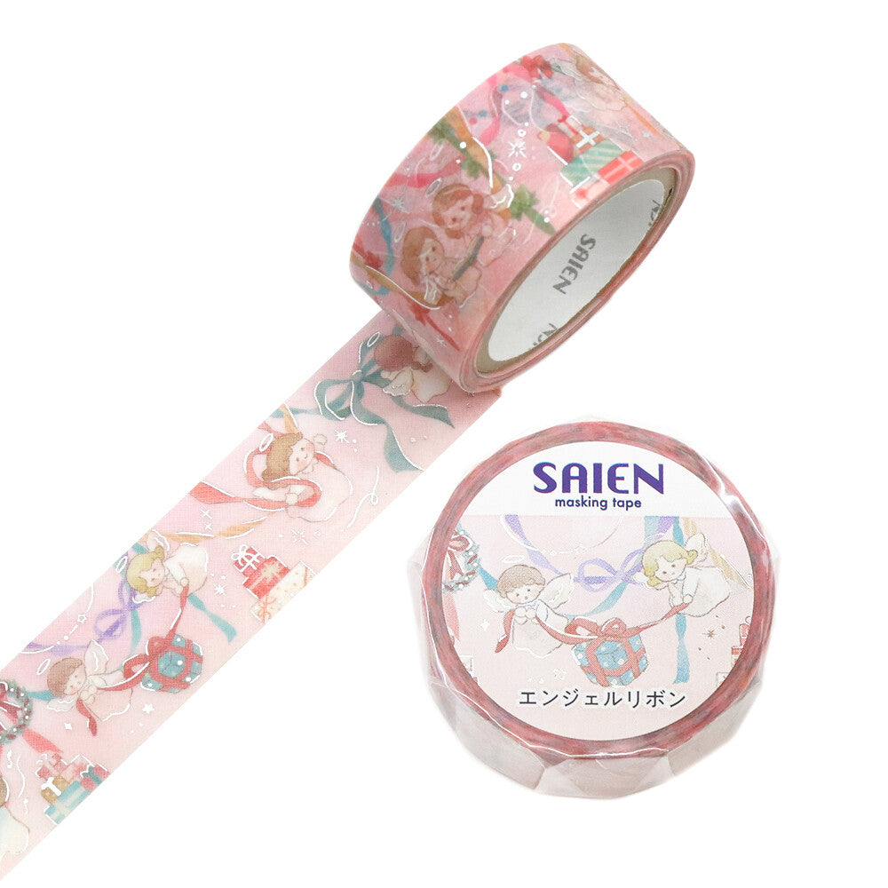 Kamiiso SAIEN 聖誕金箔MT 天使絲帶