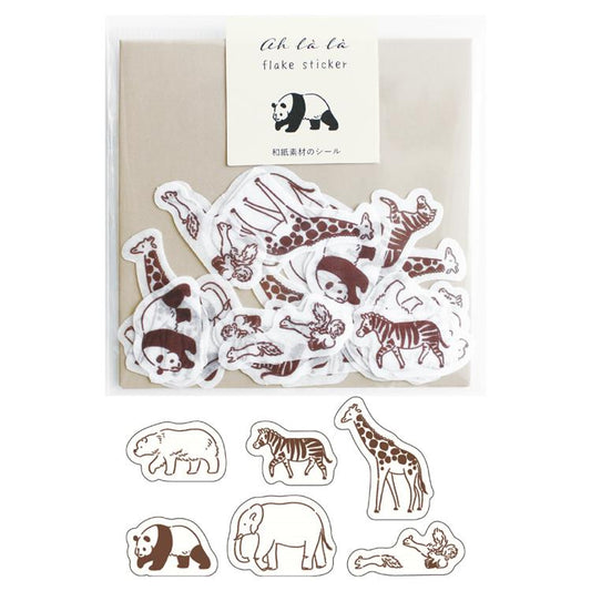 EL COMMUN Ahlala Flake sticker animals
