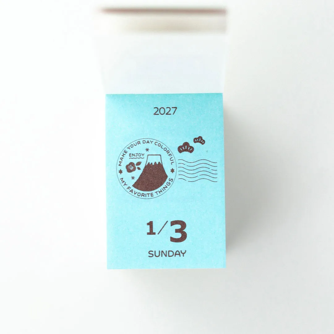 曆生活 2027迷你日曆 eric