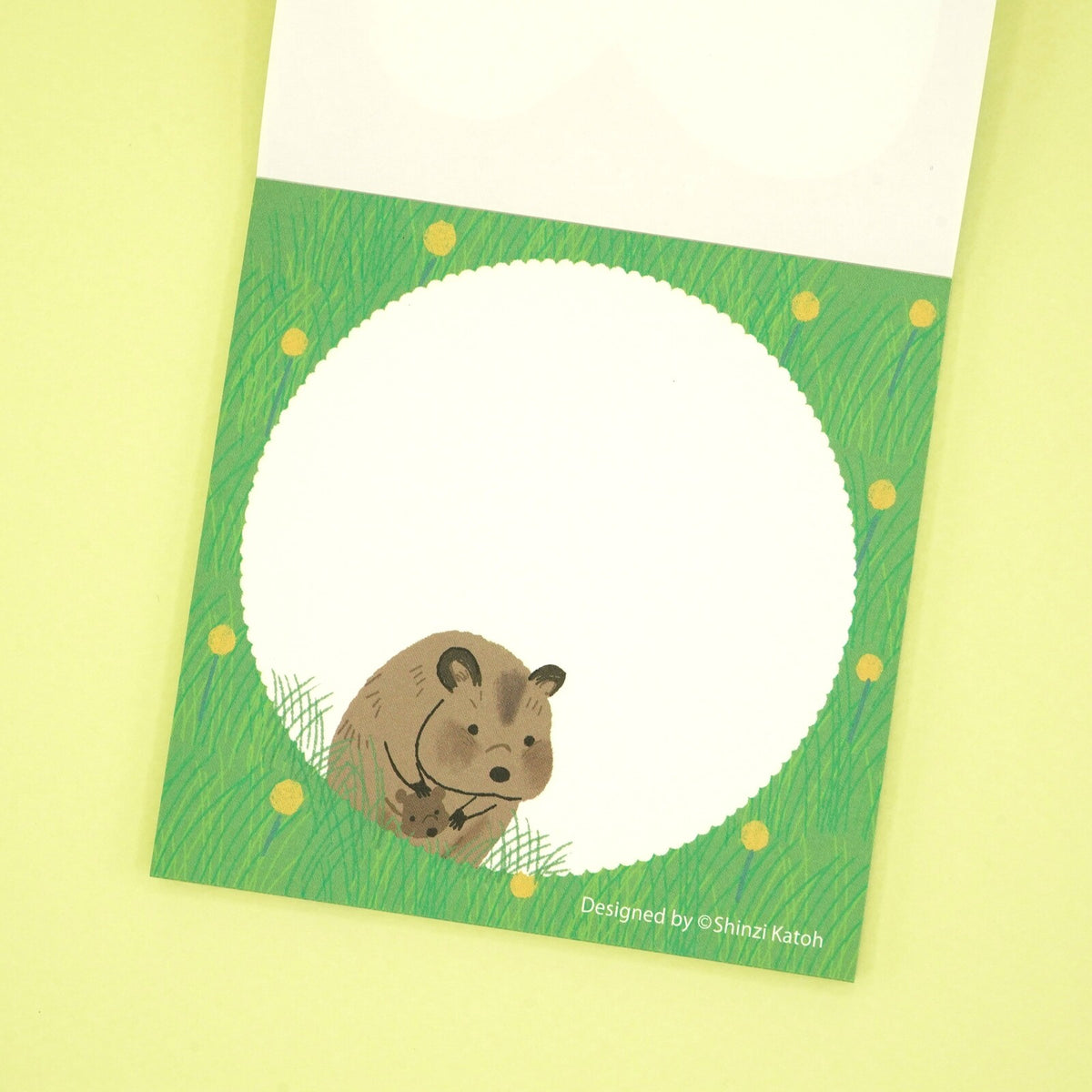 木野瀨印刷 絶滅危惧種memo pad 短尾矮袋鼠