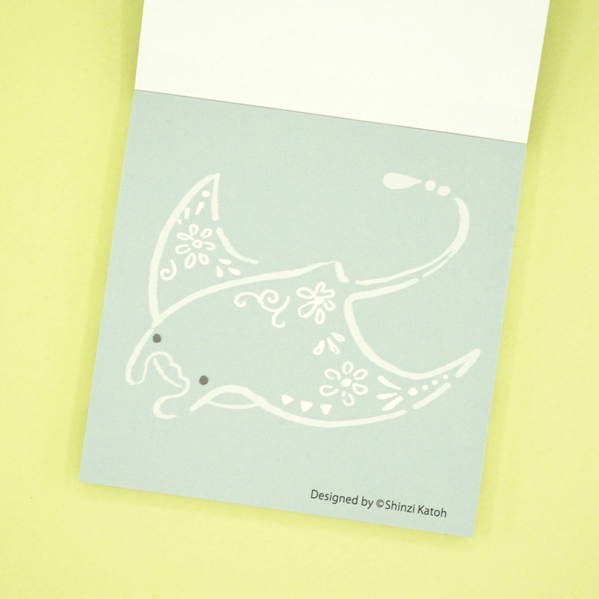 木野瀨印刷 絶滅危惧種memo pad 魔鬼魚