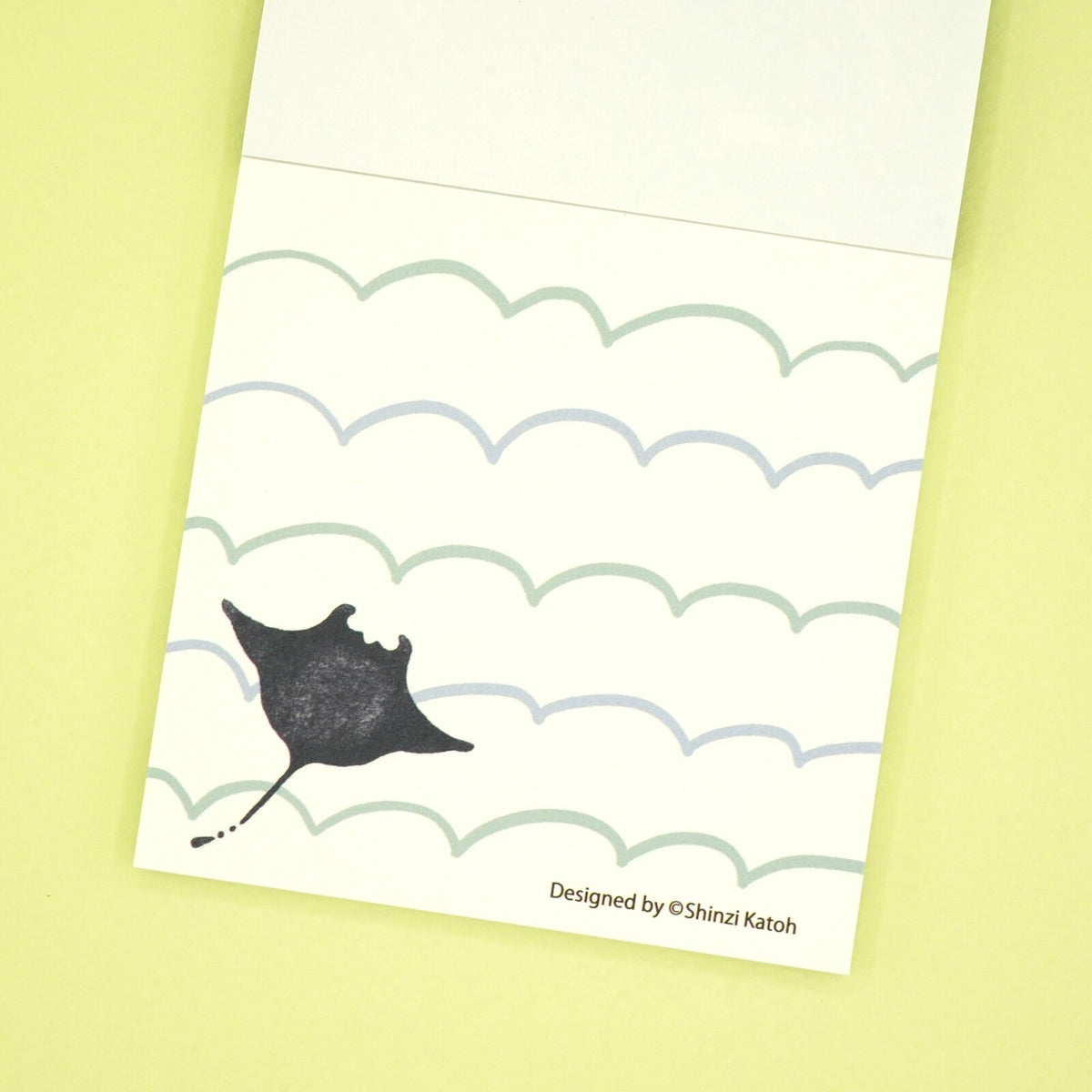 木野瀨印刷 絶滅危惧種memo pad 魔鬼魚