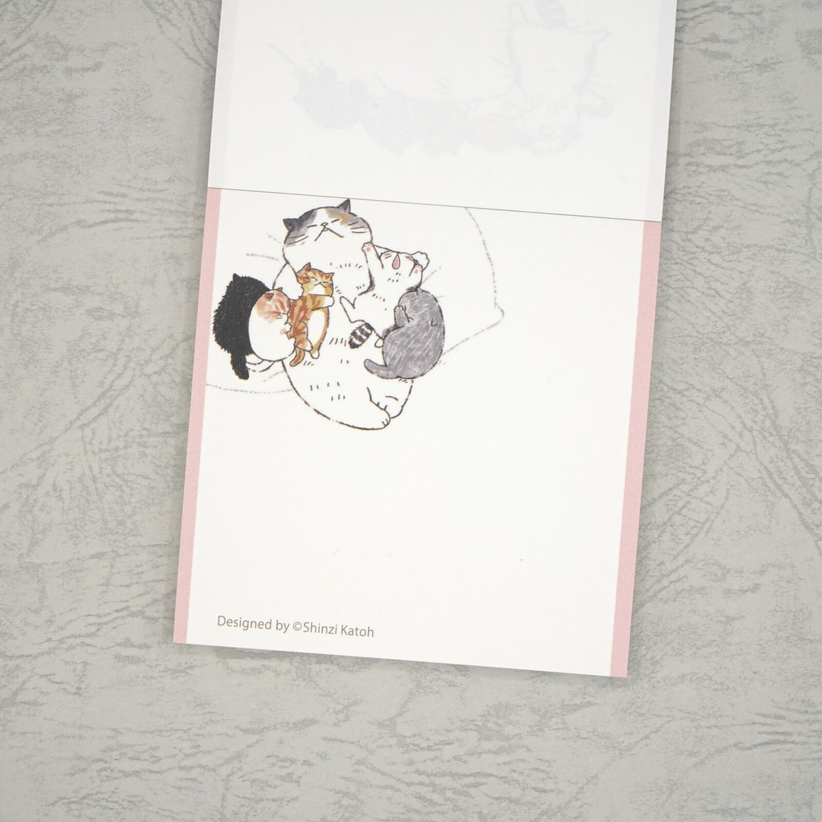 木野瀨印刷 My dear cats memo pad 睡覺貓
