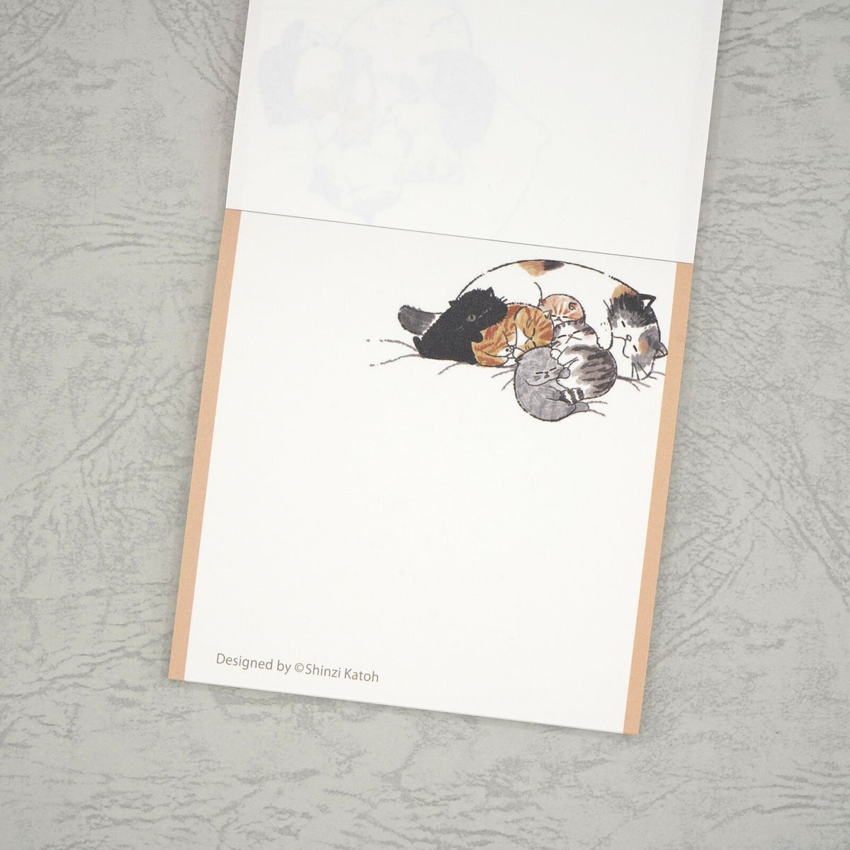 木野瀨印刷 My dear cats memo pad 睡覺貓