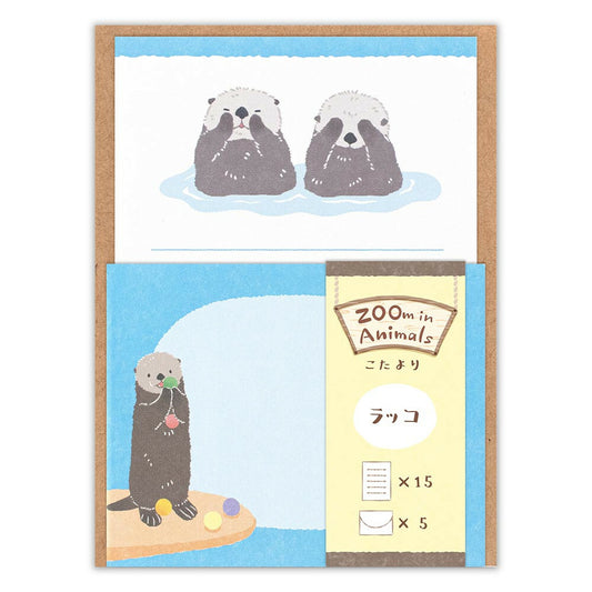 NB社 海獺信紙套裝 （小）