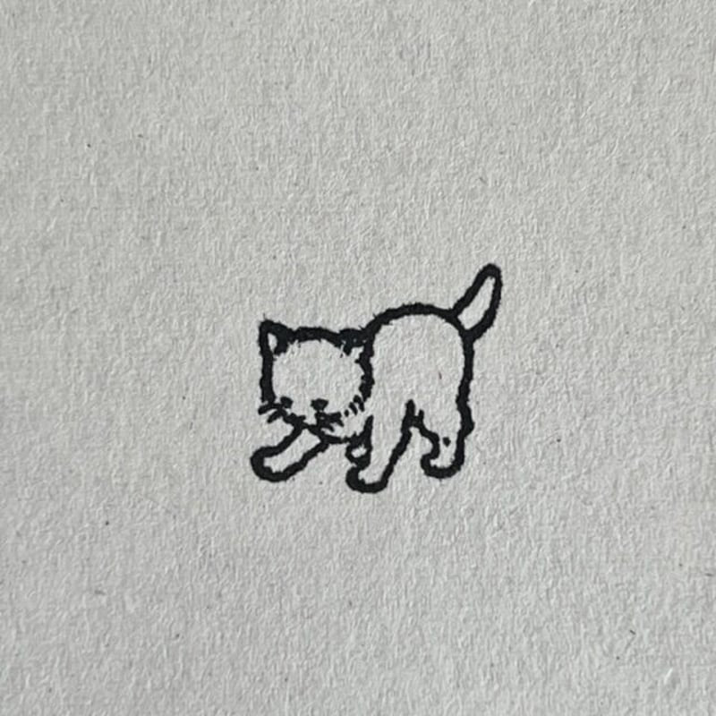Biscuit印章 貓2