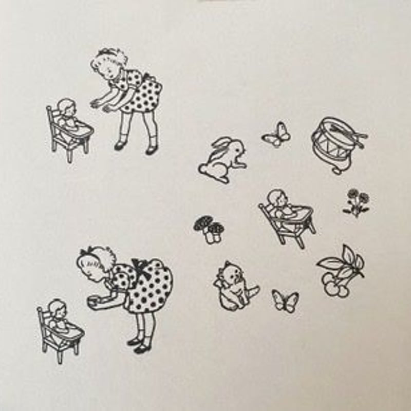Biscuit印章 人偶