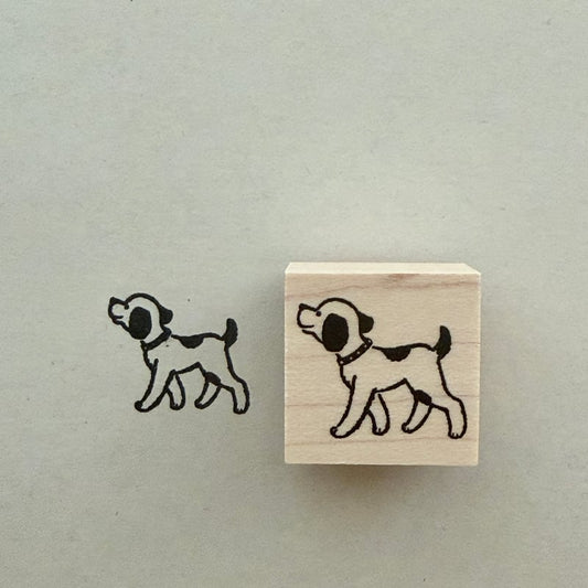 Biscuit印章 散步狗