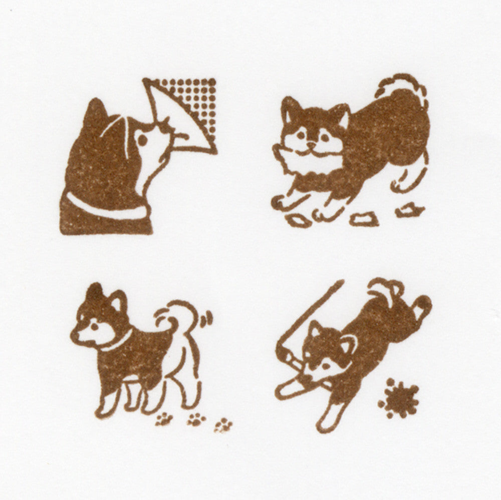 NB社 柴犬之惡作劇 木印章組