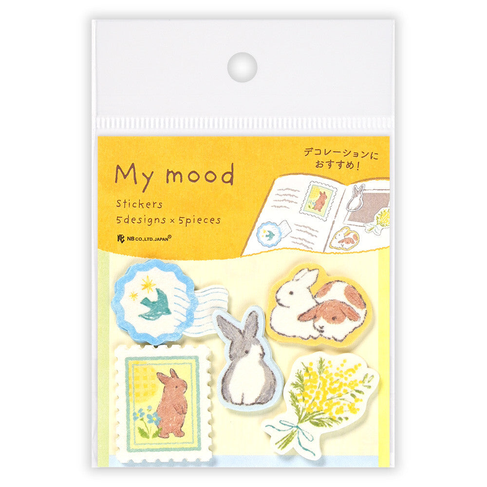 NB社 my mood系列貼紙 兔子