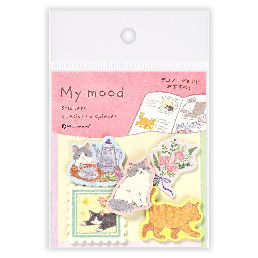 NB社 my mood系列貼紙 貓
