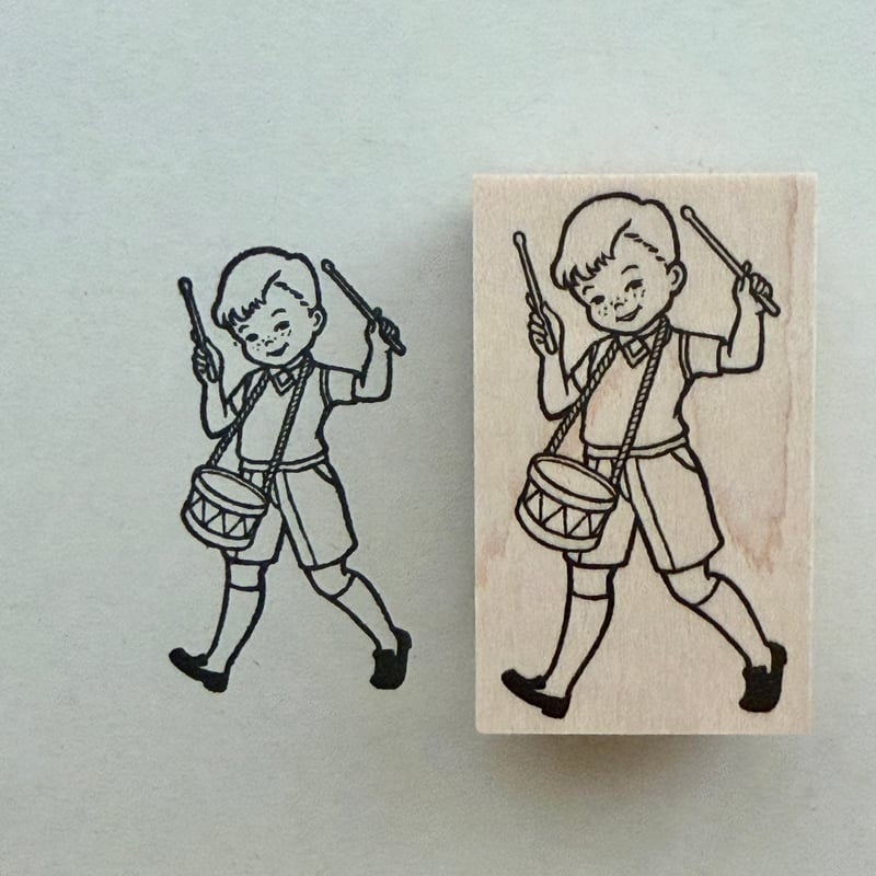 Biscuit印章 Robin和鼓