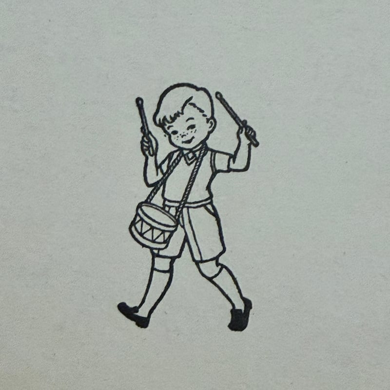 Biscuit印章 Robin和鼓