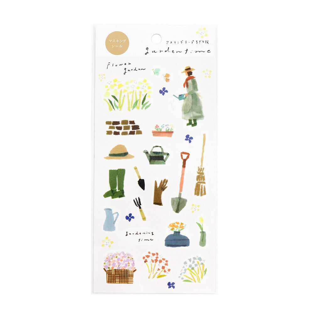 SAIEN 田村美紀監修 貼紙 garden time