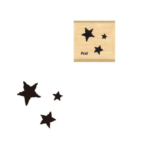 Kodomo no kao木印章 星