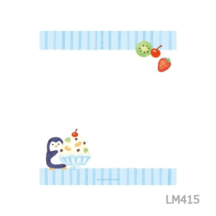 古川紙工 4designs memo pad 企鵝刨冰