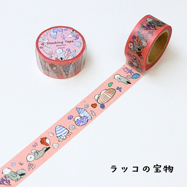《文具女子博限定》momoro design MT 海獺的寶物