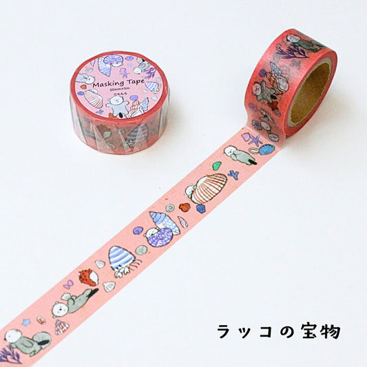 《文具女子博限定》momoro design MT 海獺的寶物