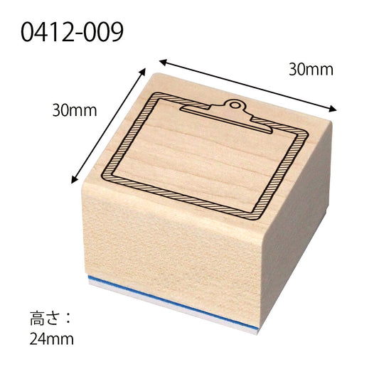 Kodomo no kao木印章 clip board
