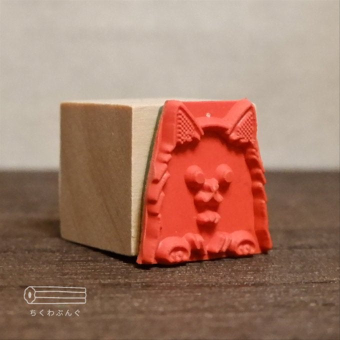 chikuwa bungu印章 白貓．長毛