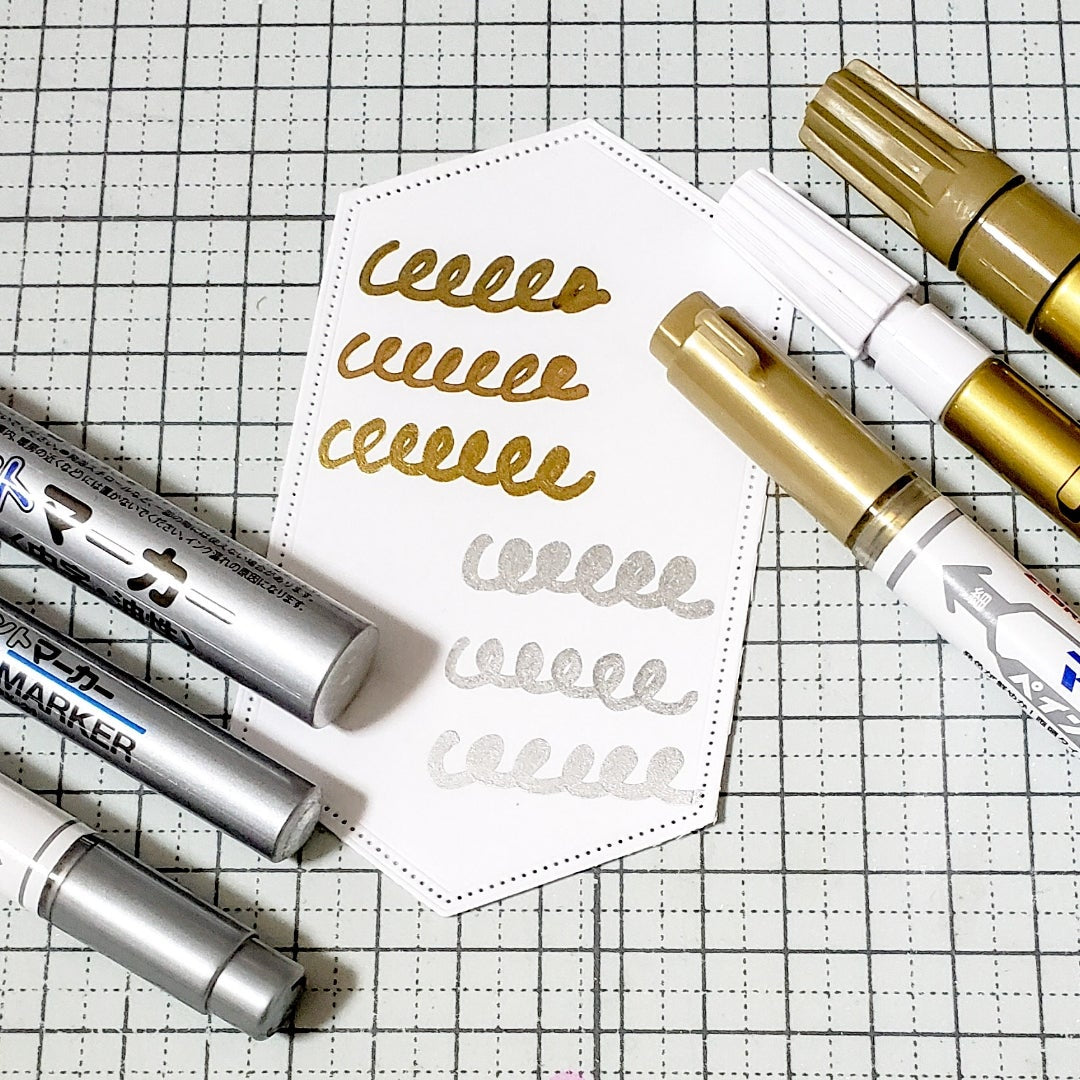 三菱PAINT 金銀色marker