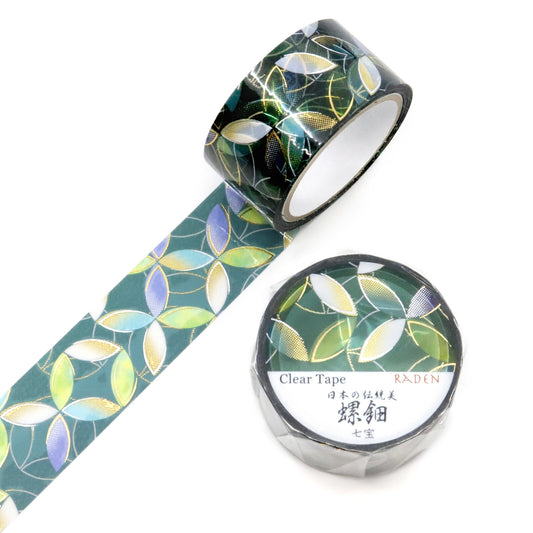 SAIEN Clear tape 螺鈿系列 七寶