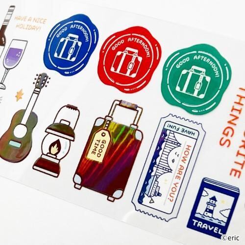 eric Clear Roll sticker